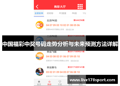 中国福彩中奖号码走势分析与未来预测方法详解